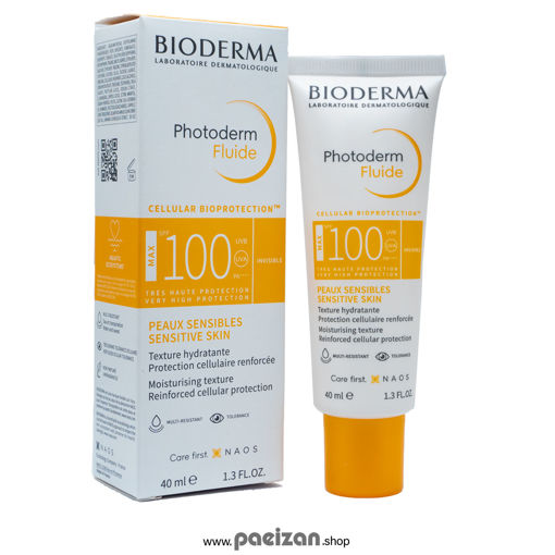 ضد آفتاب فتودرم فلوئیدی بی رنگ برند بایودرما SPF100