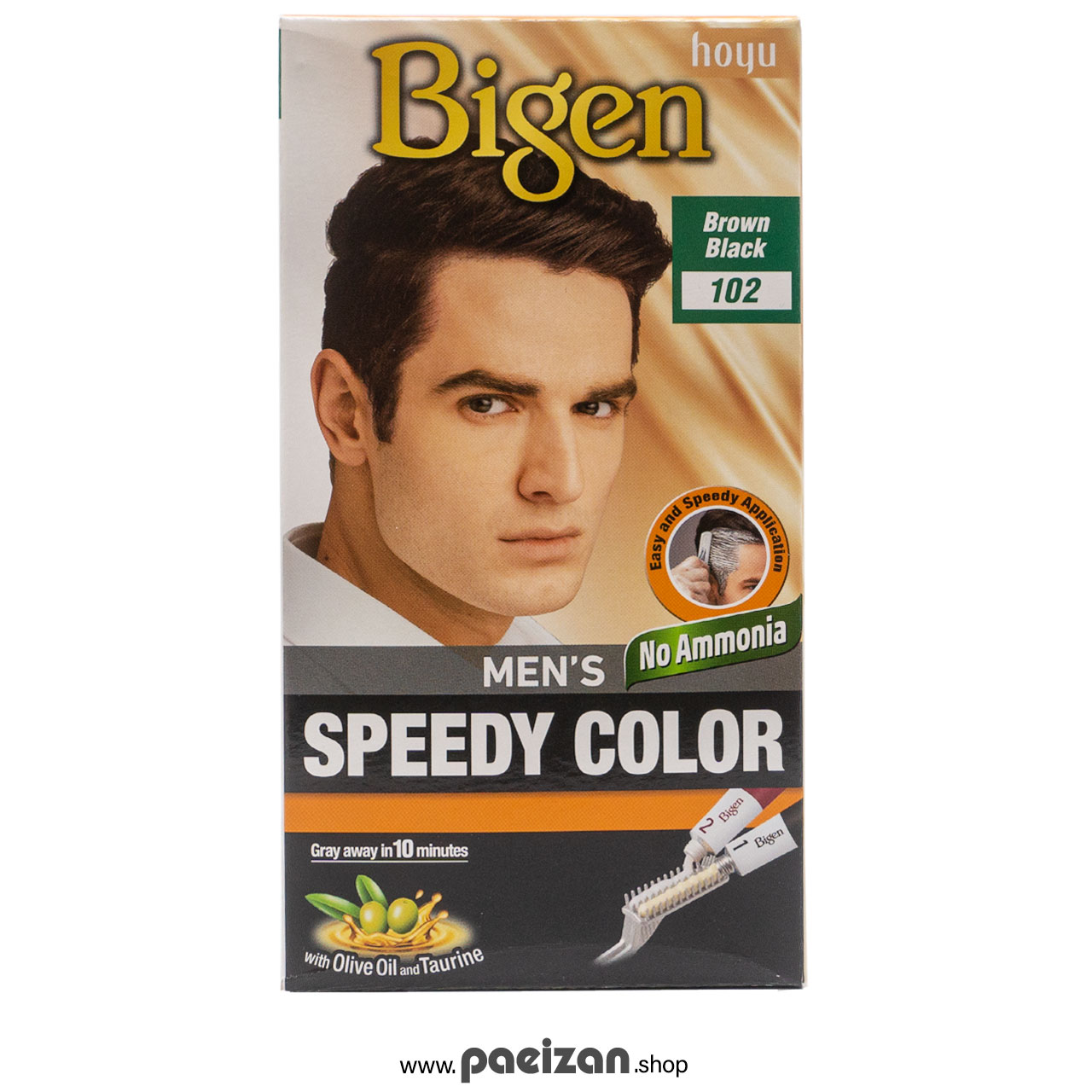 کیت رنگ موی مدل اسپیدی کالر SPEEDY COLOR بیگن