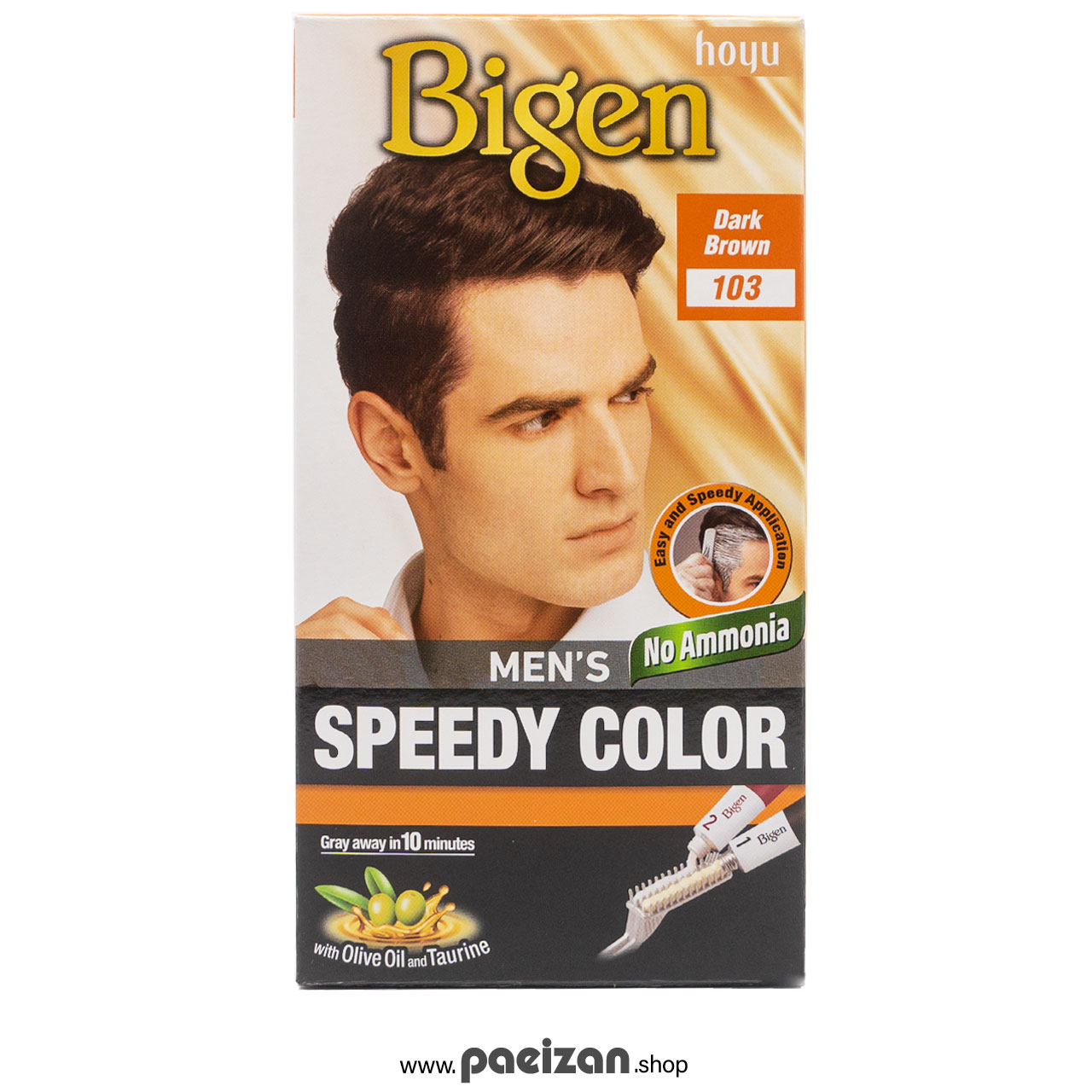 کیت رنگ موی مدل اسپیدی کالر SPEEDY COLOR بیگن